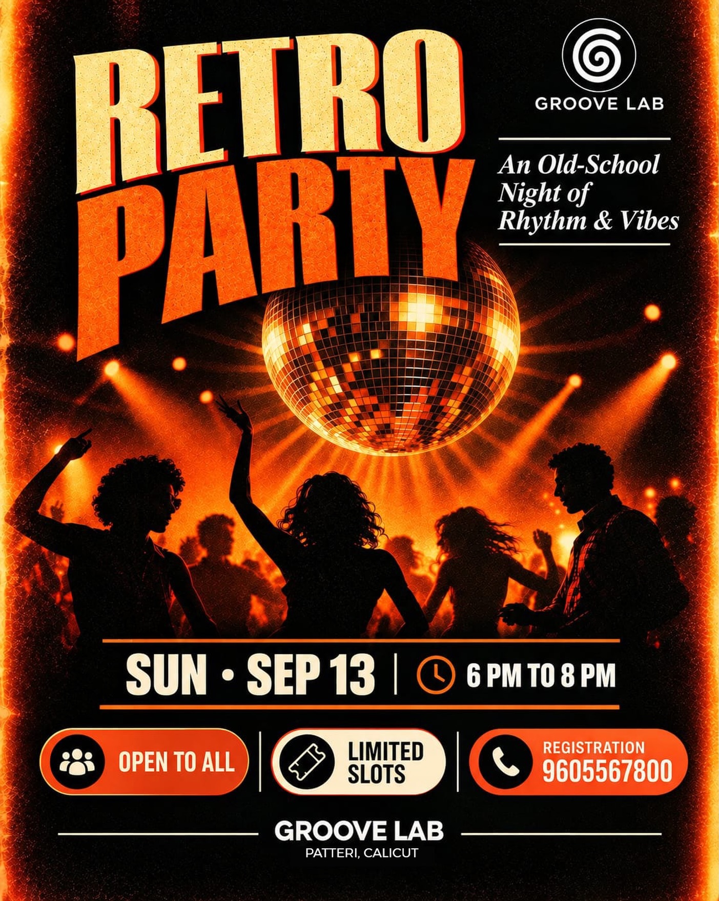 Retro Party at GrooveLab